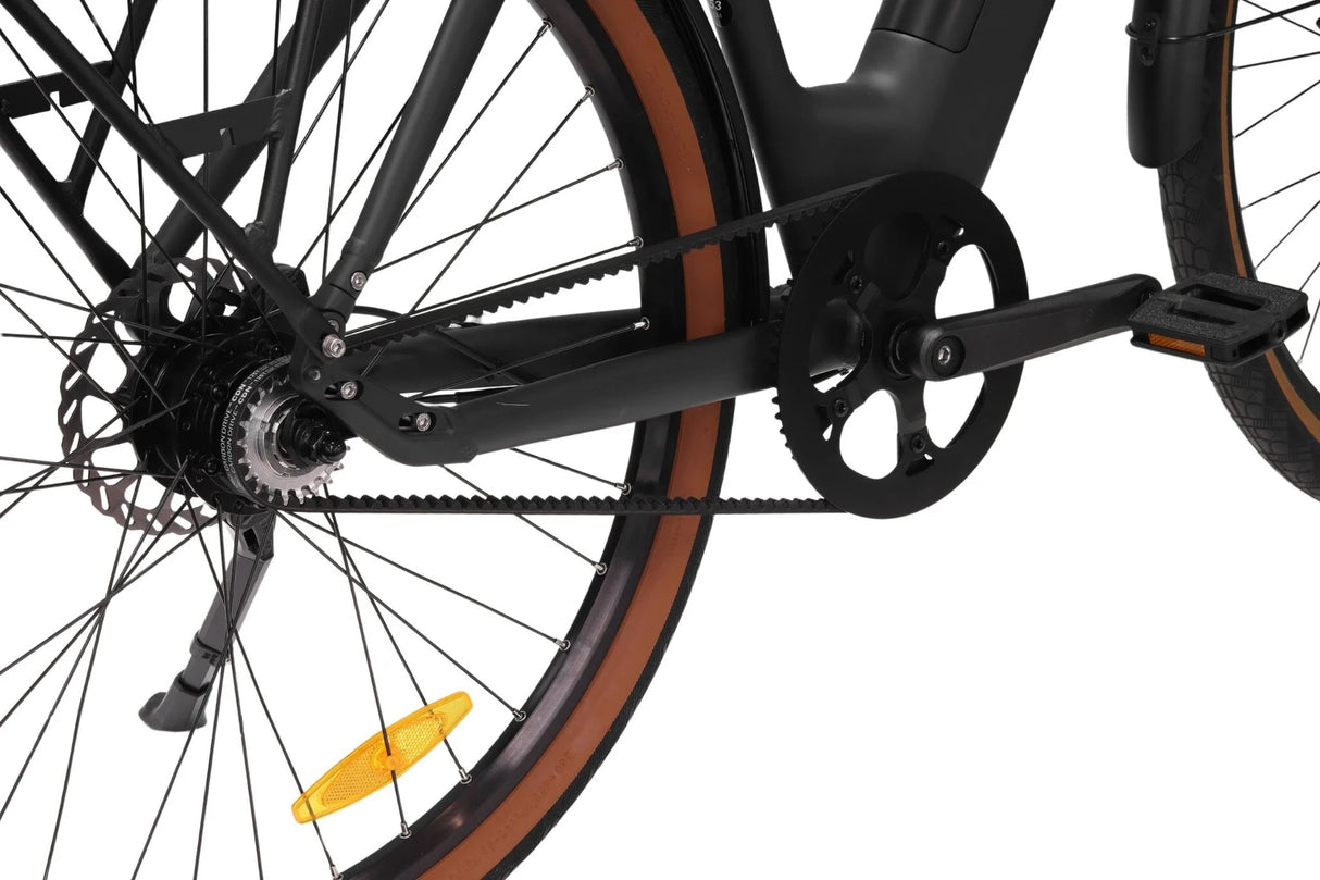 Altec Cento Elektrische Dames Fiets 28 inch Mat Zwart Intube Accu