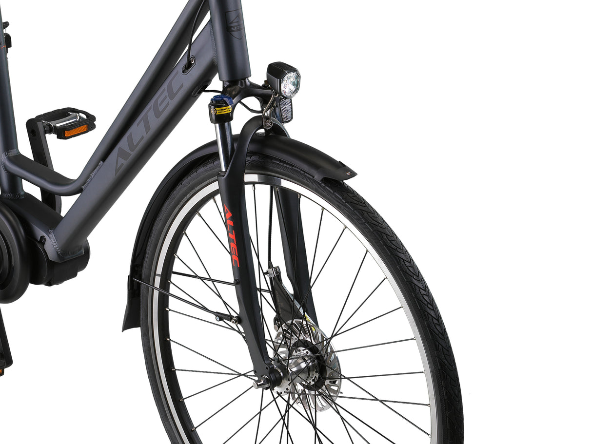 Altec Delta Elektrische dames fiets smoke gray e-bike