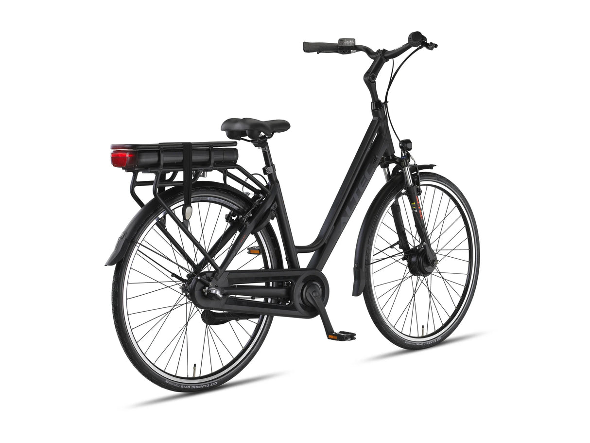 Altec Delta Elektrische dames fiets mat zwart e-bike