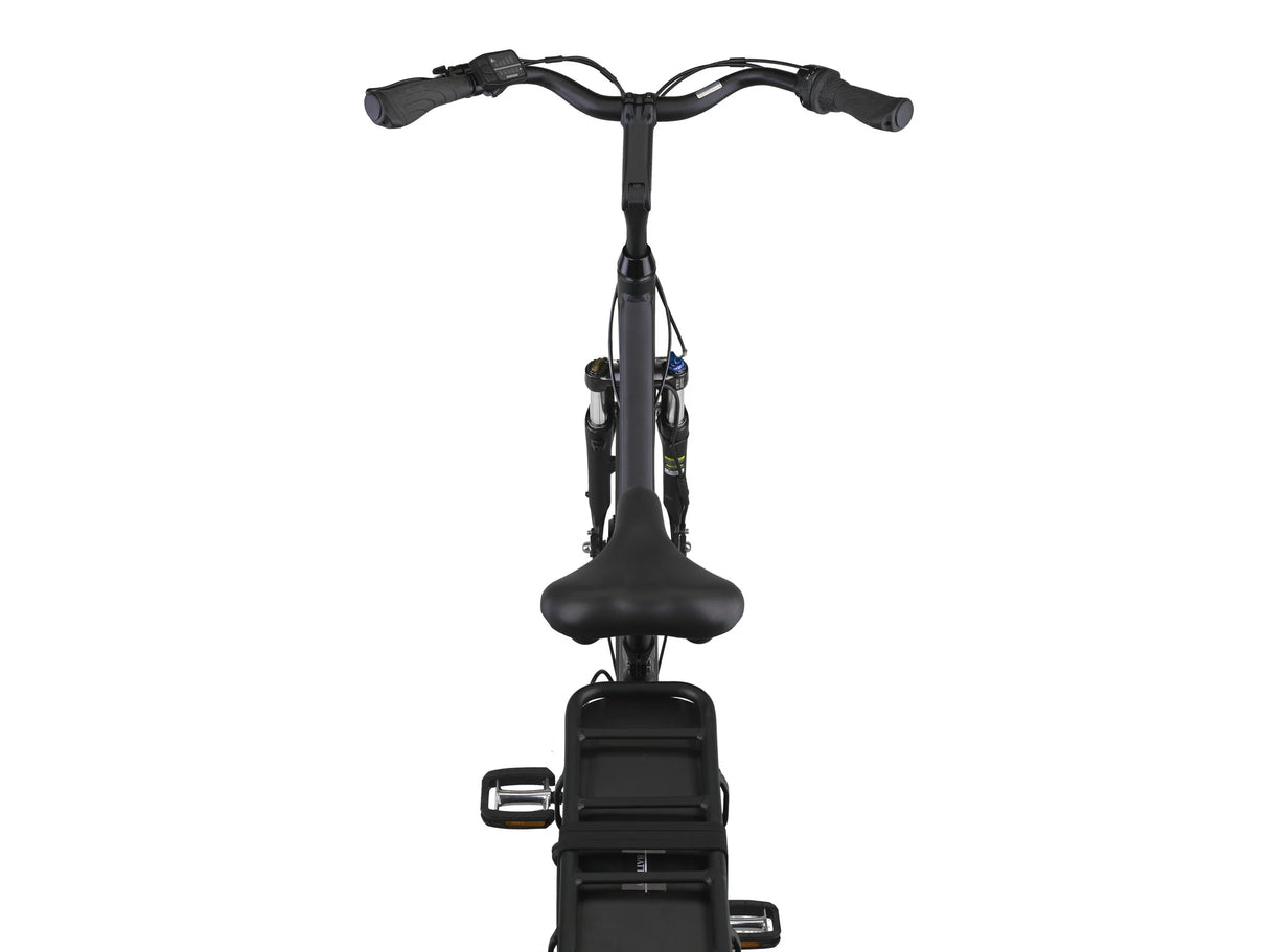 Altec Delta Elektrische dames fiets mat zwart e-bike