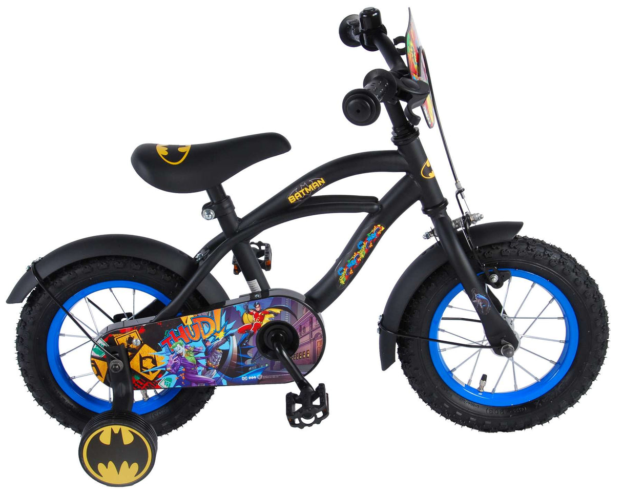 Batman Kinderfiets - Jongens 12 inch - Zwart