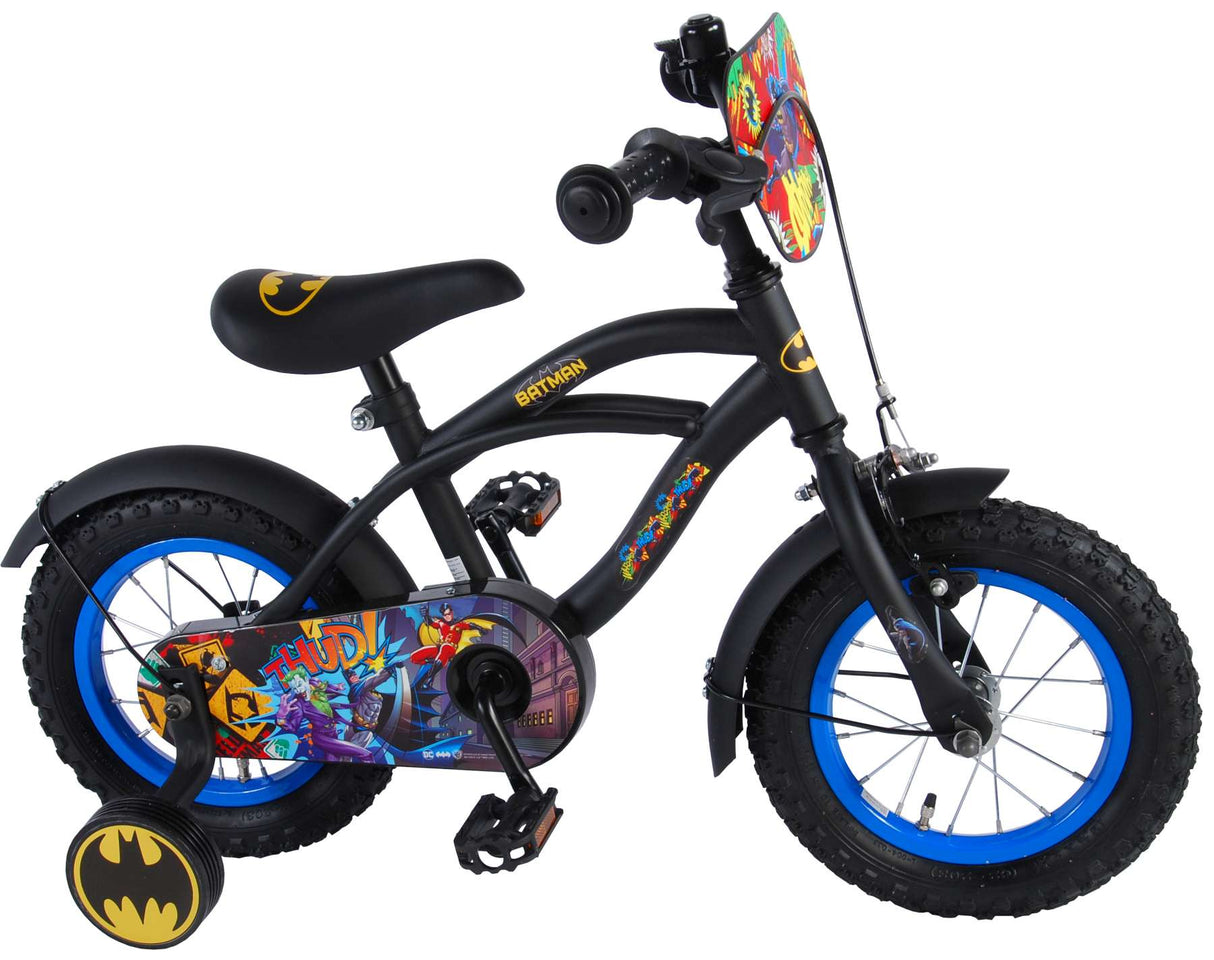 Batman Kinderfiets - Jongens 12 inch - Zwart