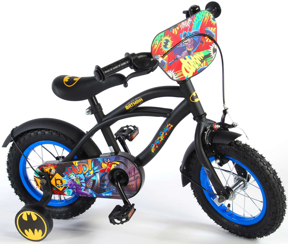 Batman Kinderfiets - Jongens 12 inch - Zwart