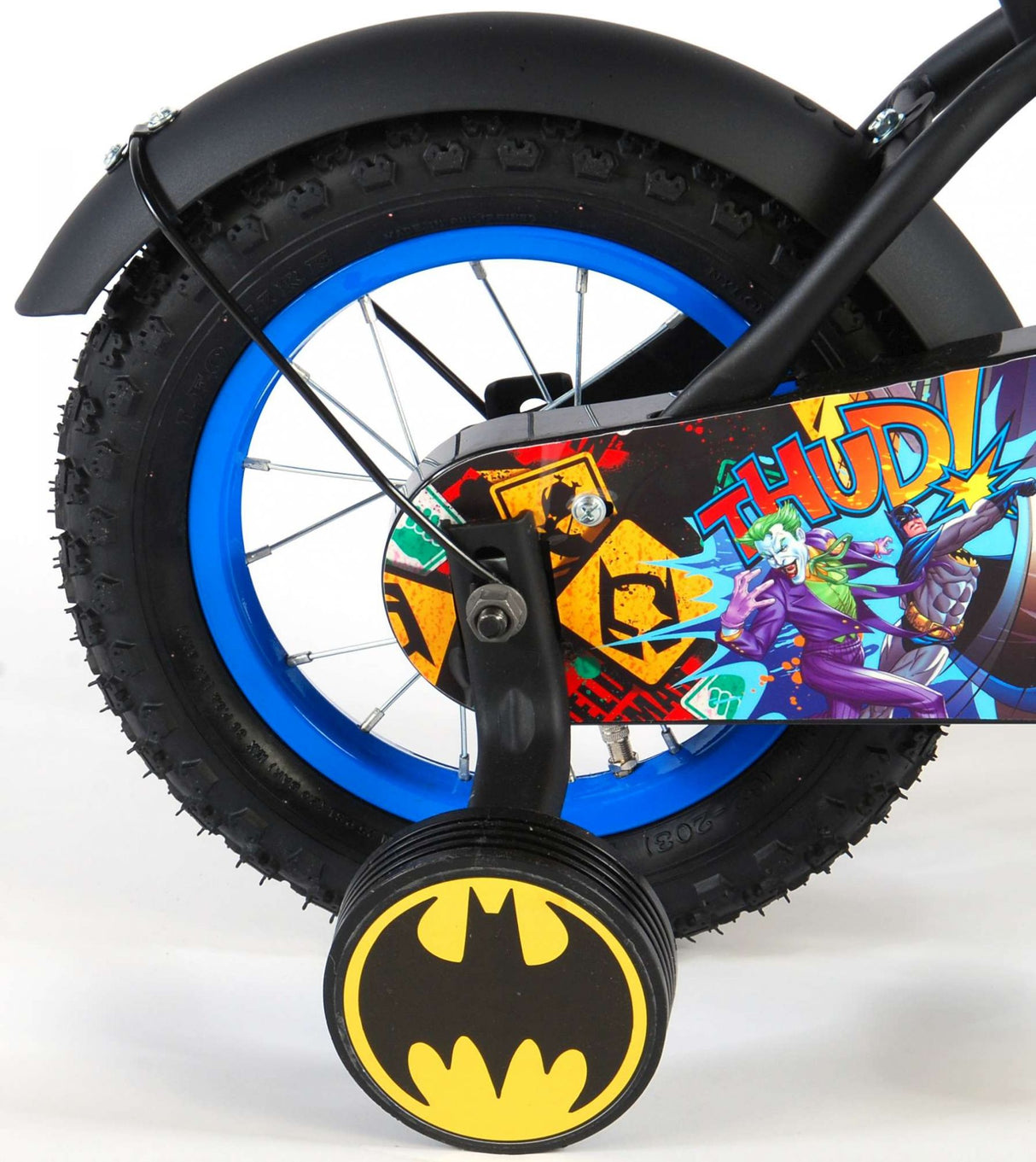Batman Kinderfiets - Jongens 12 inch - Zwart