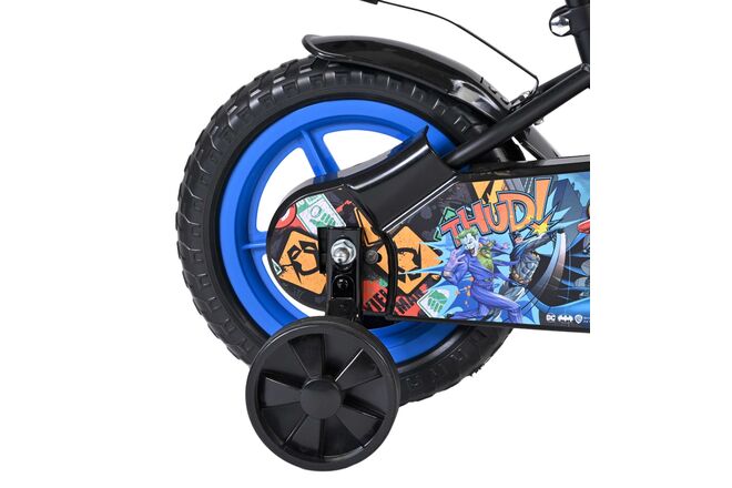 Batman Kinderfiets - Jongens - Mag Wheels - 12 inch - Zwart