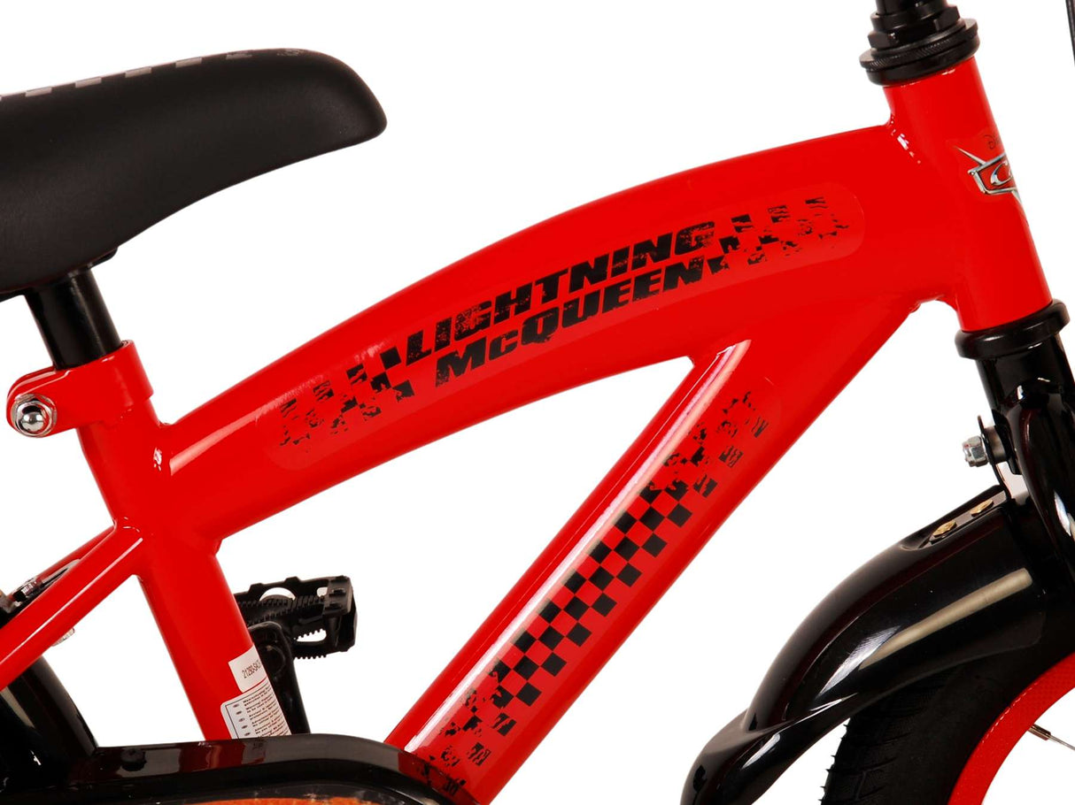 Disney Cars Kinderfiets - Jongens 12 inch - Rood