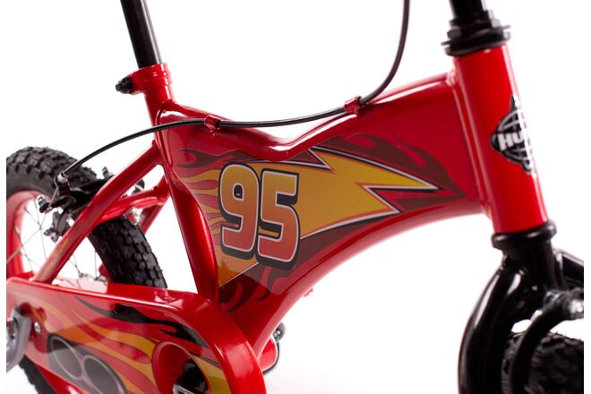 Disney Cars Kinderfiets - Jongens - 14 inch - Rood - Twee handremmen