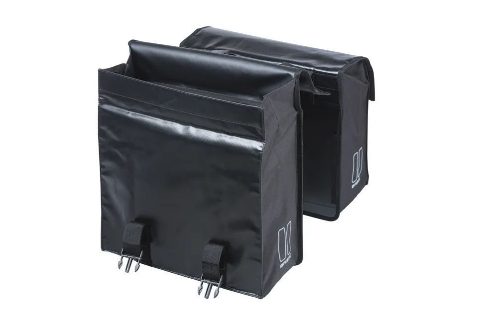 Dubbele Fietstas Basil Urban Load MIK 48-53L Black