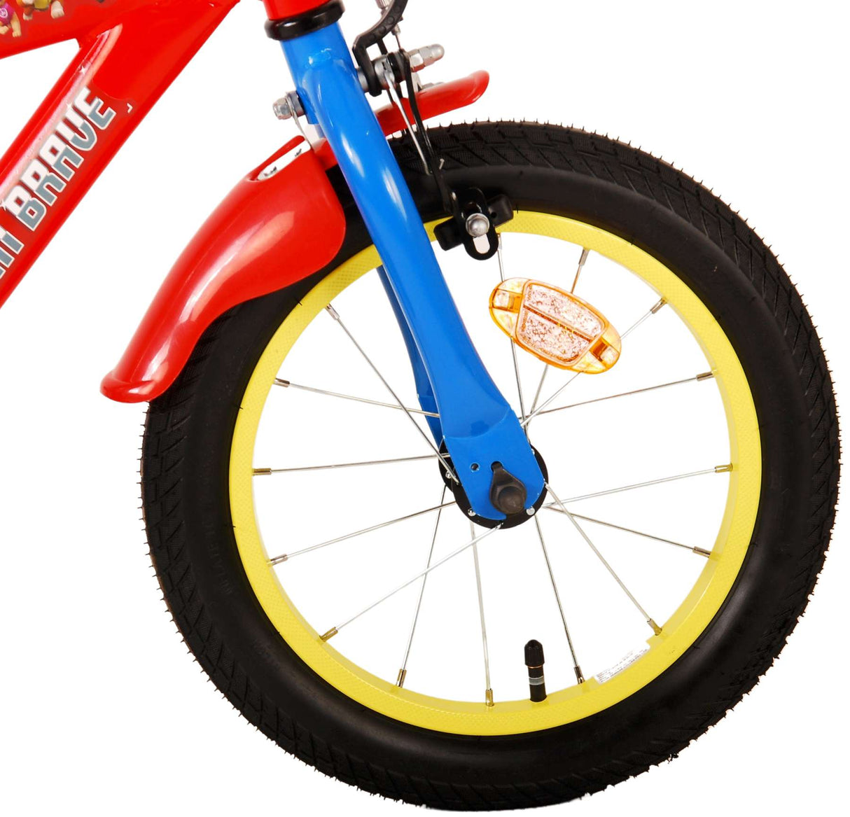 Paw Patrol Kinderfiets Jongens fiets 14 inch Rood/Blauw