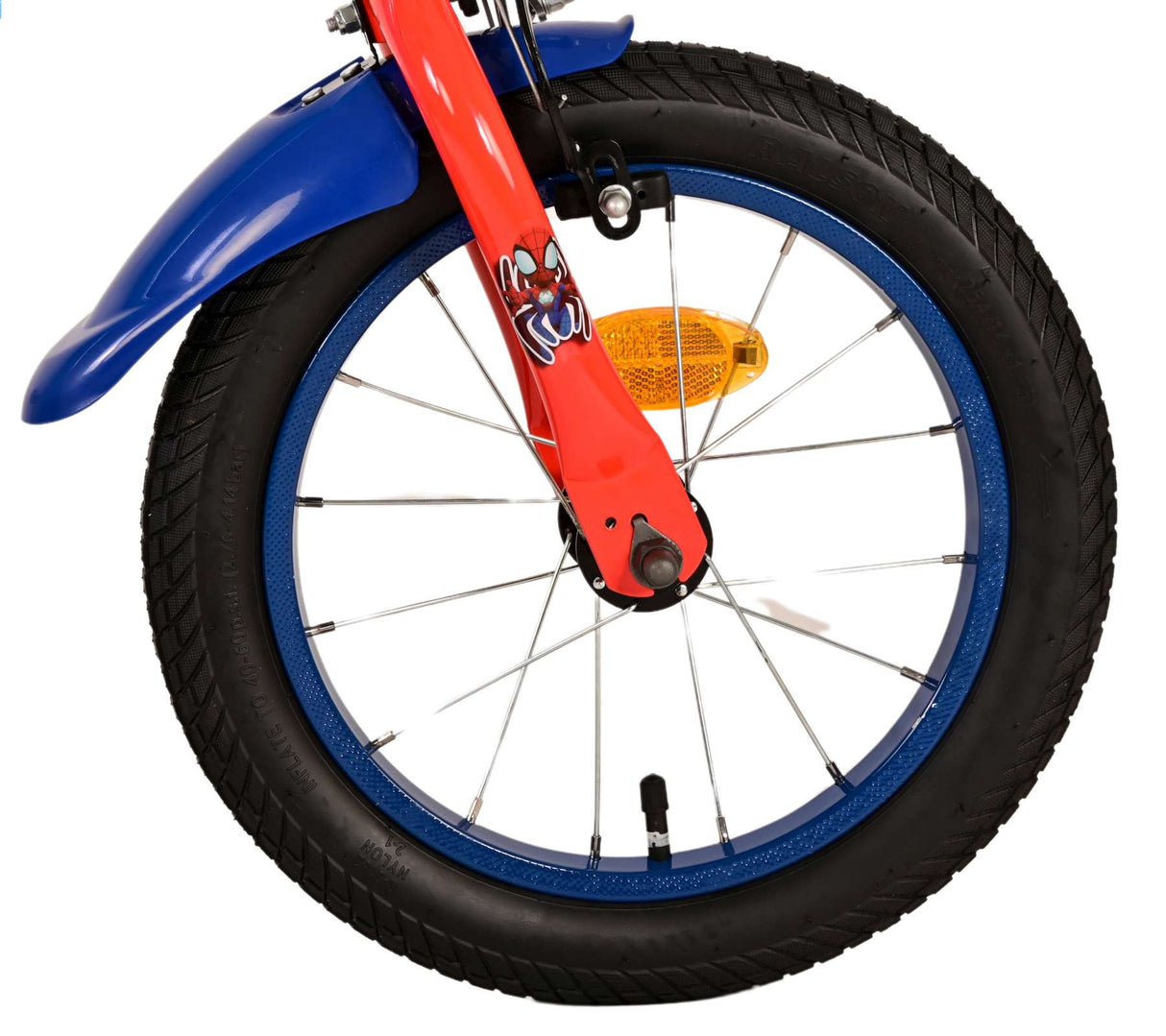 Spidey Kinderfiets Jongens Fiets 14 inch Blauw