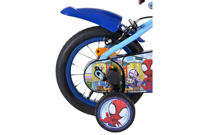 Spidey Kinderfiets - Jongens - 12 inch - Blauw - Twee handremmen