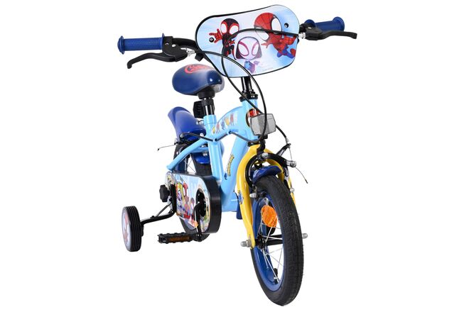 Spidey Kinderfiets - Jongens - 12 inch - Blauw - Twee handremmen