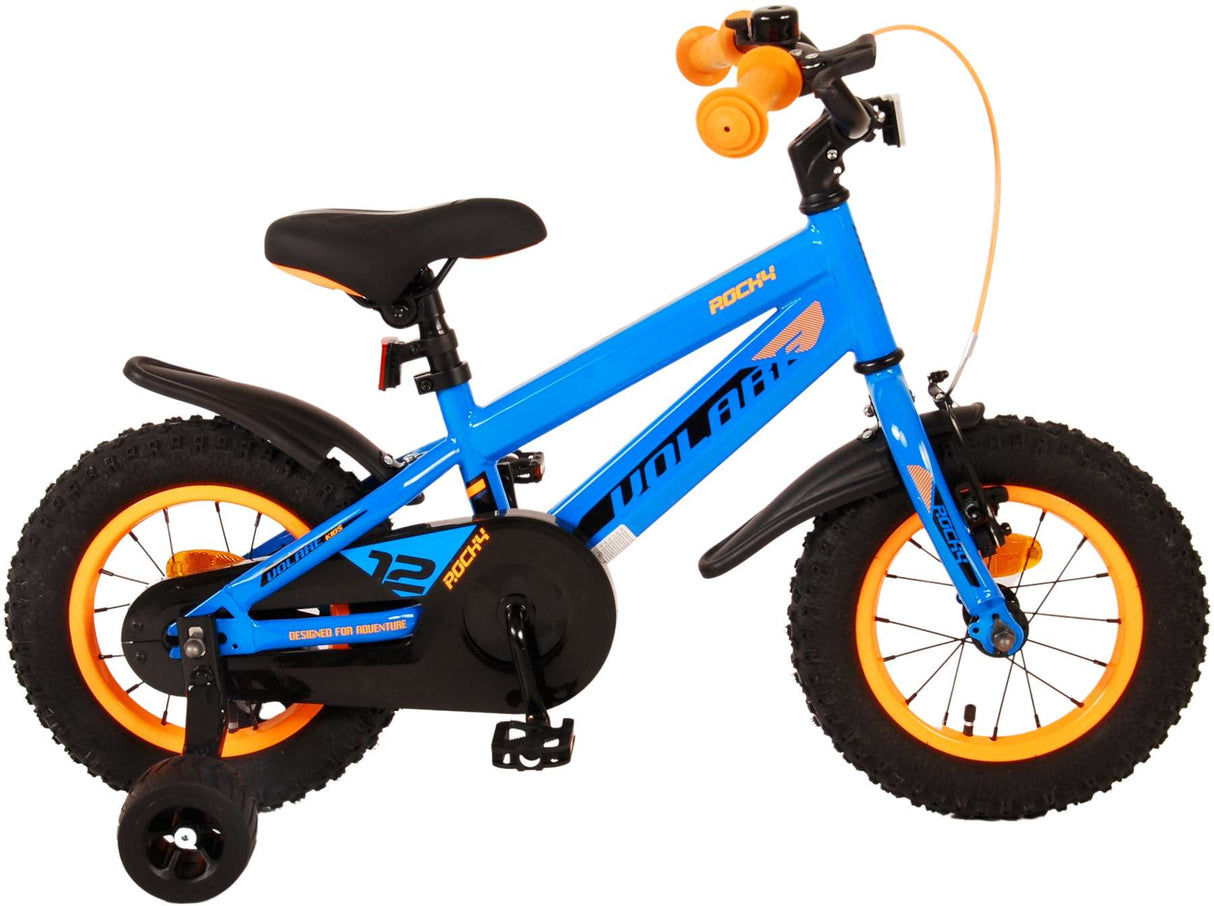 Volare Rocky Kinderfiets - Jongens 12 inch - Blauw