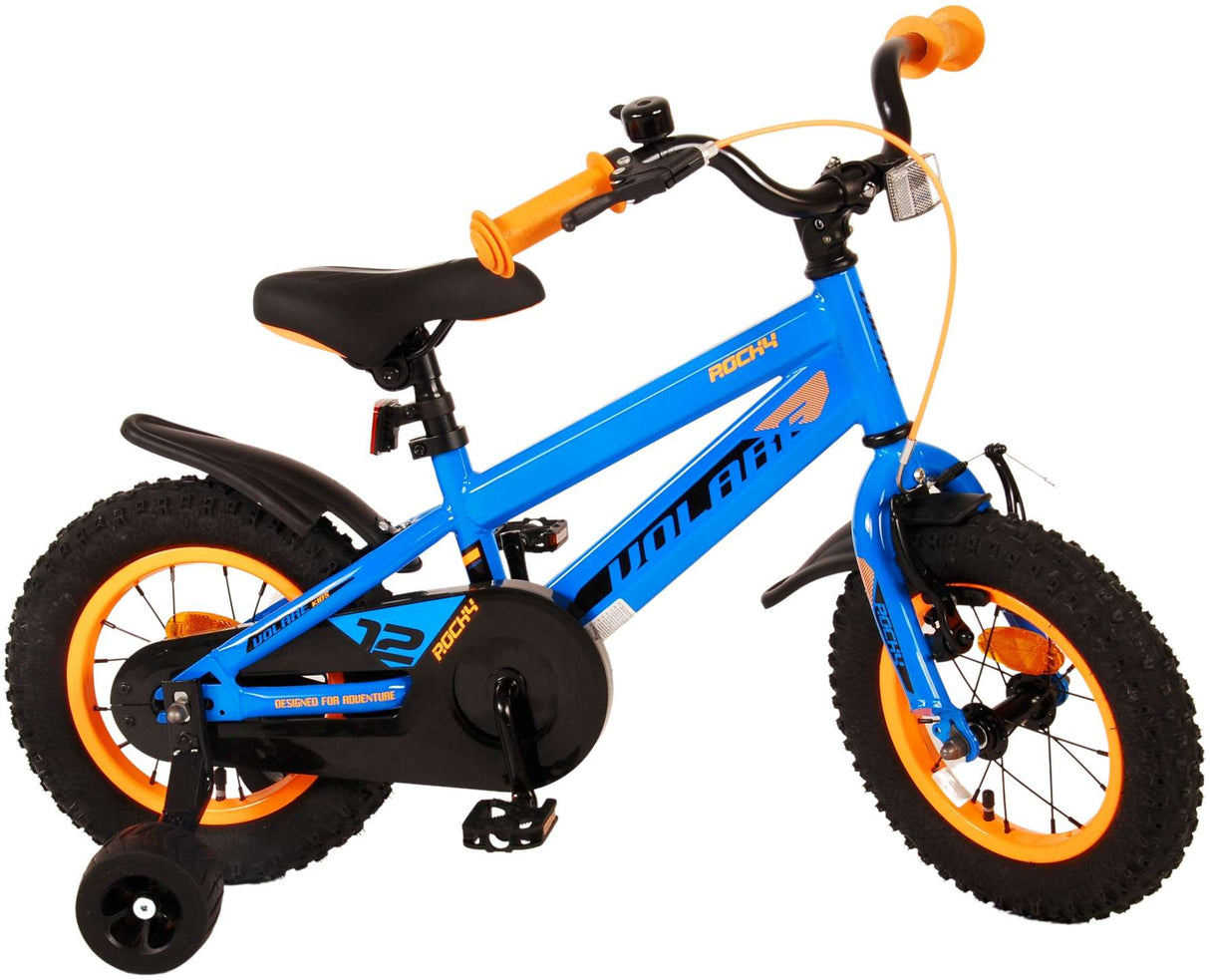 Volare Rocky Kinderfiets - Jongens 12 inch - Blauw