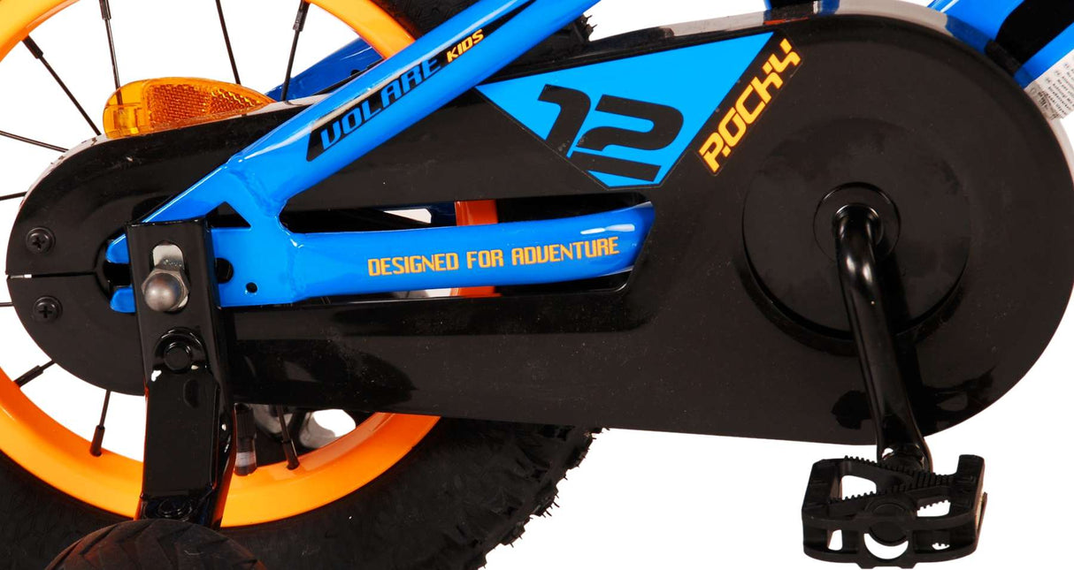 Volare Rocky Kinderfiets - Jongens 12 inch - Blauw