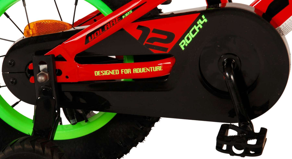 Volare Rocky Kinderfiets - Jongens 12 inch - Rood