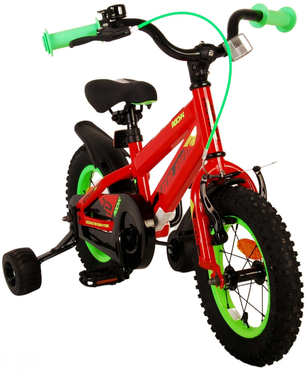 Volare Rocky Kinderfiets - Jongens 12 inch - Rood