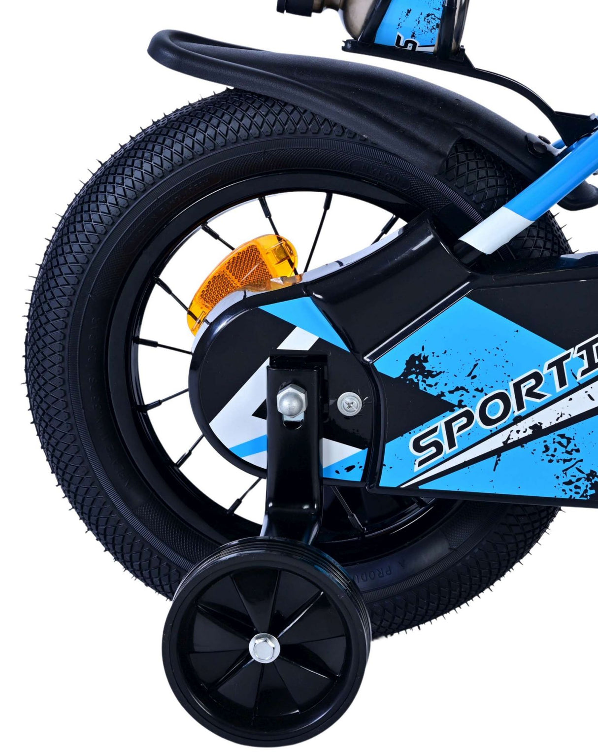 Volare Sportivo Kinderfiets - Jongens 12 inch - Blauw Zwart