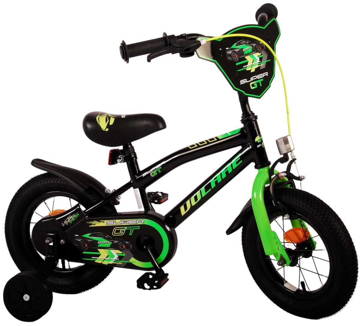 Volare Super GT Kinderfiets - Jongens 12 inch Groen