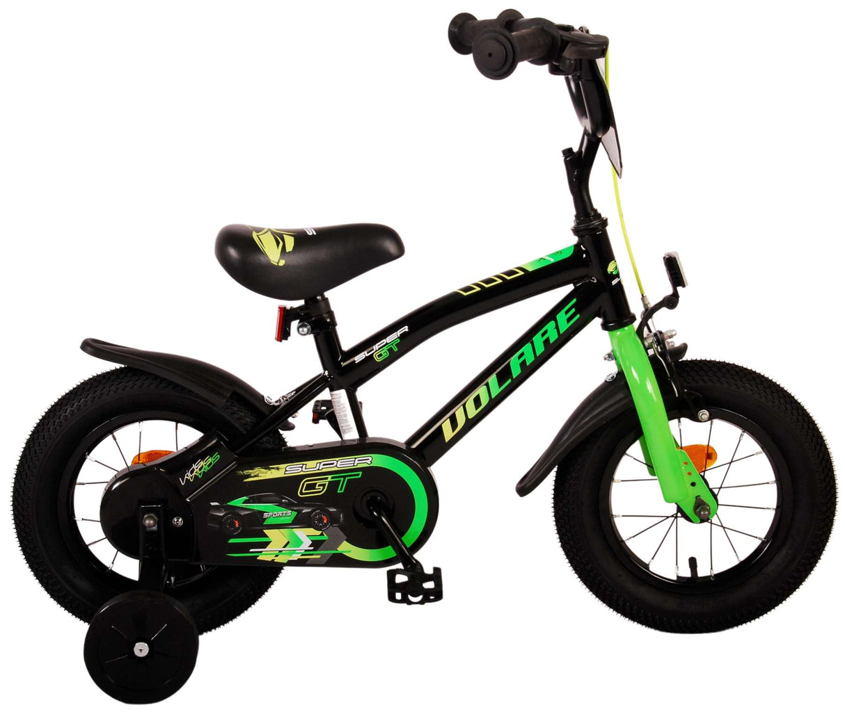 Volare Super GT Kinderfiets - Jongens 12 inch Groen