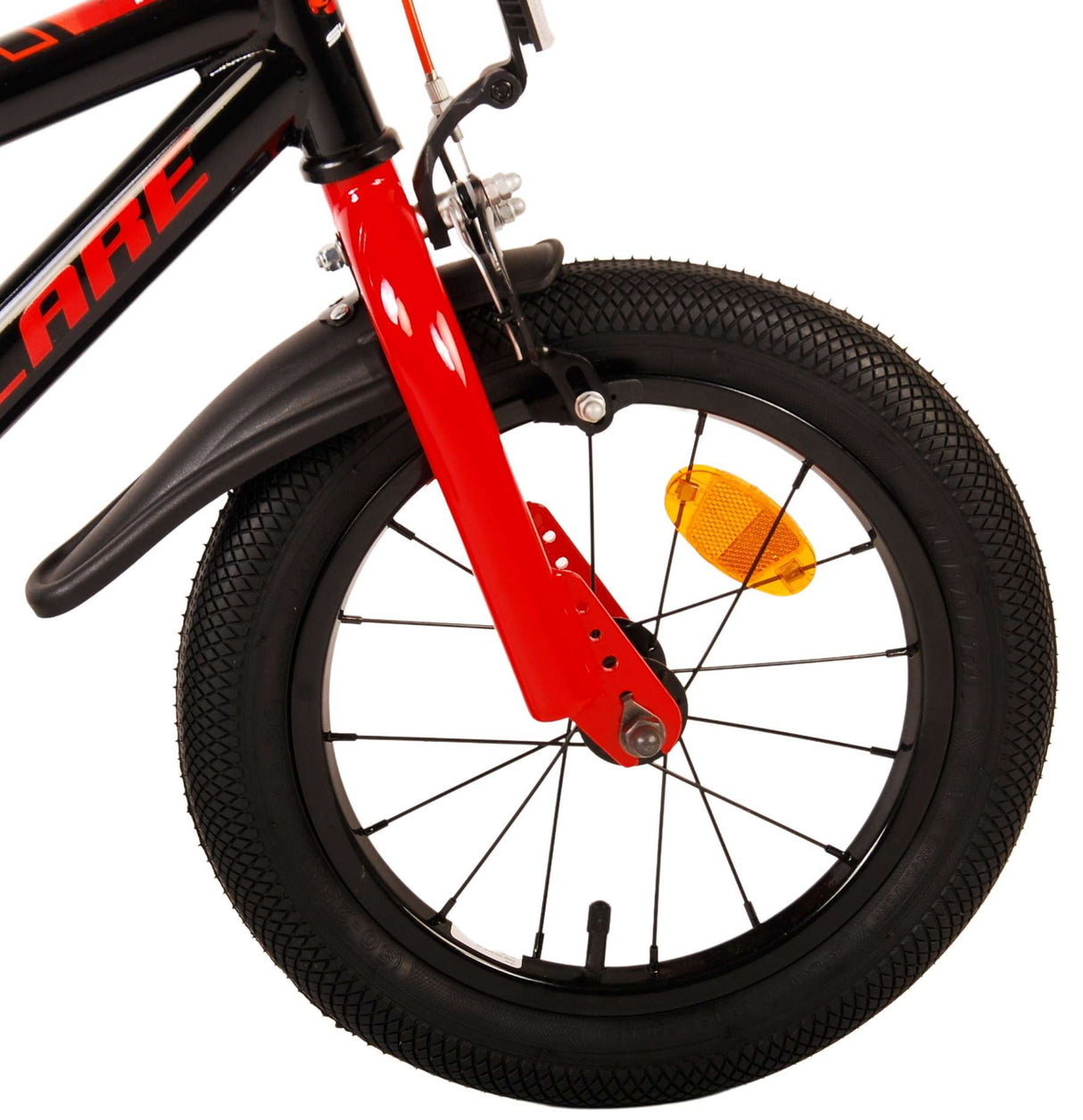 Volare Super GT Kinderfiets Jongens fiets Rood 14 inch