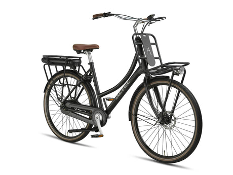 Altec Sakura dames fiets e-bike 28inch 53cm 468Wh Achterwielmotor HYD Mat Zwart