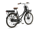 Altec Sakura dames fiets e-bike 28inch 53cm 468Wh Achterwielmotor HYD Mat Zwart