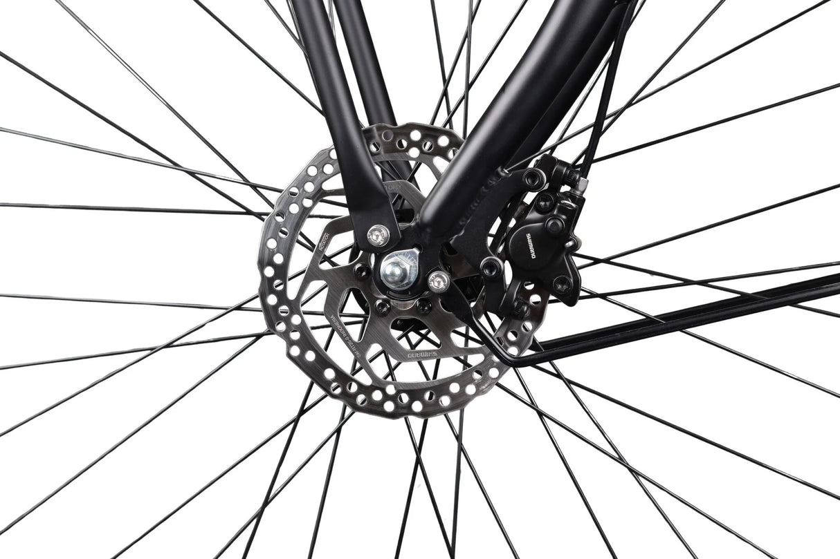 Altec Sakura dames fiets e-bike 28inch 53cm 468Wh Achterwielmotor HYD Mat Zwart