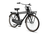 Altec Dutch 28inch Transportfiets N-3 Heren 50cm Mat zwart
