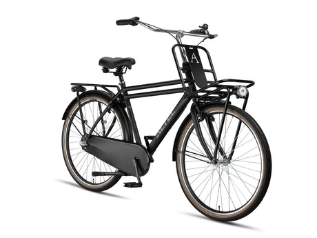 Altec Dutch 28inch Transportfiets N-3 Heren 50cm Mat zwart