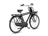 Altec Dutch 28inch Transportfiets N-3 Heren 50cm Mat zwart