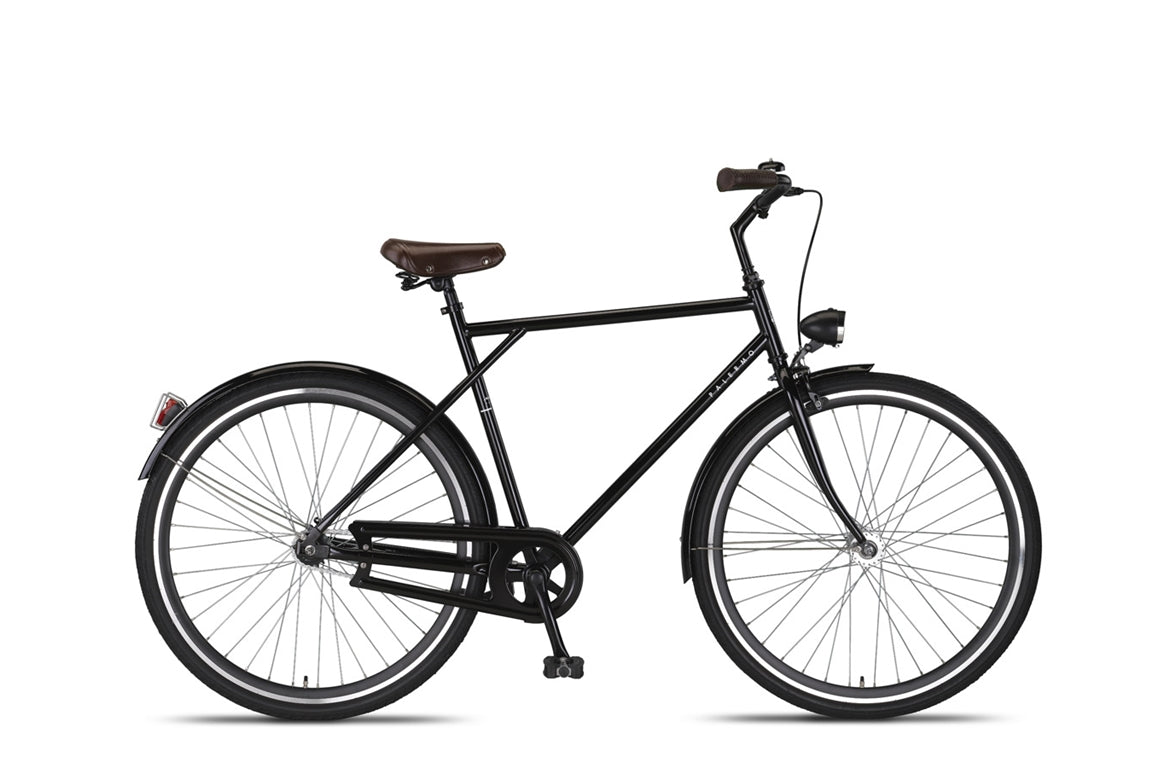 Altec Palermo Heren Single Speed Zwart GLANS 56cm
