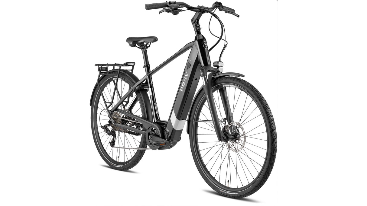 BESV TR 2.1 Step Over heren fiets e-bike zwart
