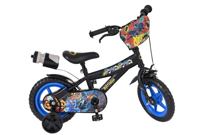 Batman Kinderfiets - Jongens - Mag Wheels - 12 inch - Zwart