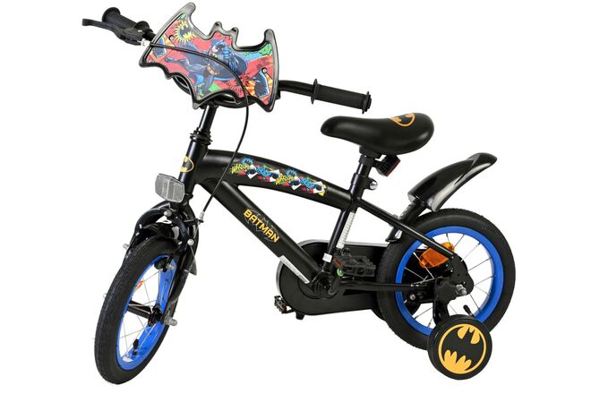 Batman Kinderfiets - Jongens fiets 12 inch - Zwart