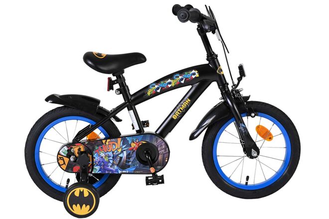 Batman Kinderfiets - Jongens fiets 14 inch - Zwart