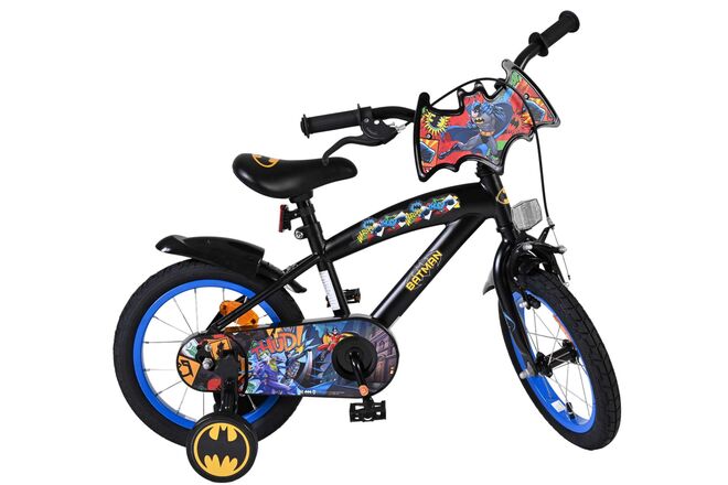 Batman Kinderfiets - Jongens fiets 14 inch - Zwart