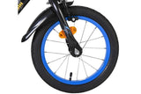 Batman Kinderfiets - Jongens fiets 14 inch - Zwart - Twee handremmen