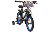 Batman Kinderfiets - Jongens fiets 14 inch - Zwart - Twee handremmen