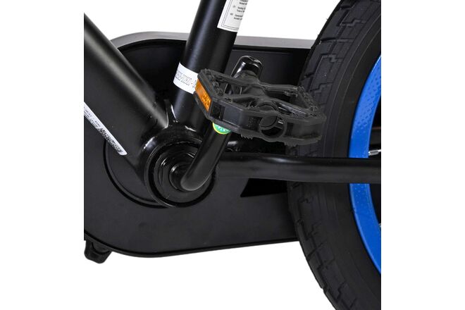 Batman Kinderfiets - Jongens fiets 14 inch - Zwart - Twee handremmen