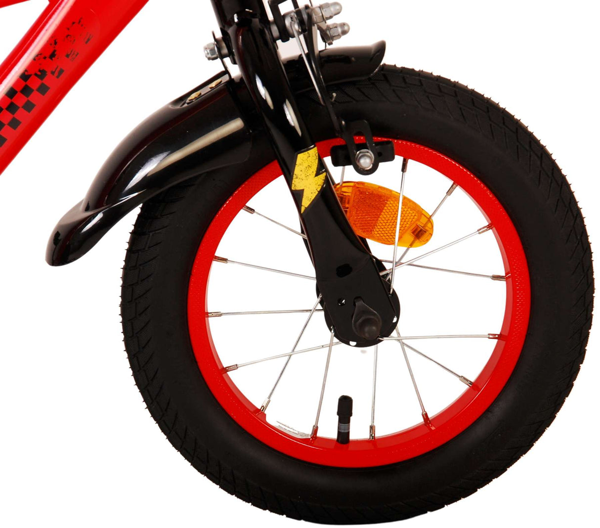 Disney Cars Kinderfiets - Jongens 12 inch - Rood