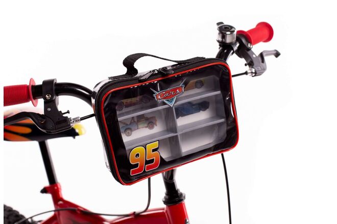 Disney Cars Kinderfiets - Jongens - 14 inch - Rood - Twee handremmen