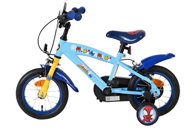 Spidey Kinderfiets - Jongens - 12 inch - Blauw - Twee handremmen