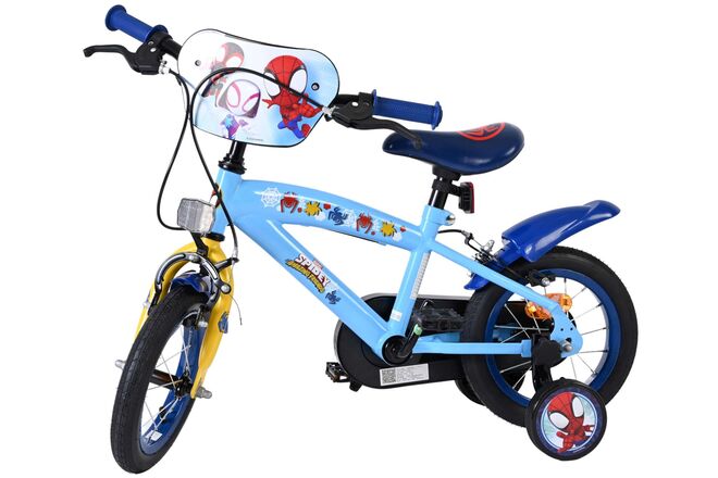 Spidey Kinderfiets - Jongens - 12 inch - Blauw - Twee handremmen