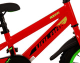 Volare Rocky Kinderfiets Jongens fiets rood 14 inch