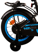 Volare Thombike Kinderfiets Jongens fiets Zwart Blauw 14 inch