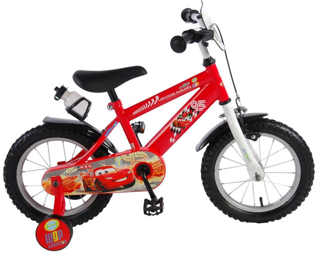 Volare Disney Cars Kinderfiets - Jongens - 14 inch - Rood MIXED 2023